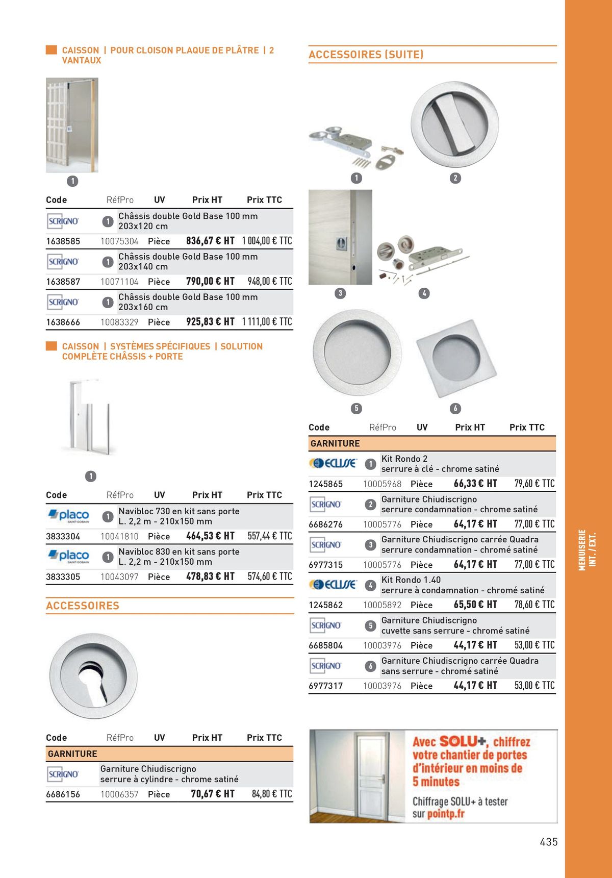 Catalogue Matériaux et Outillage, page 00435