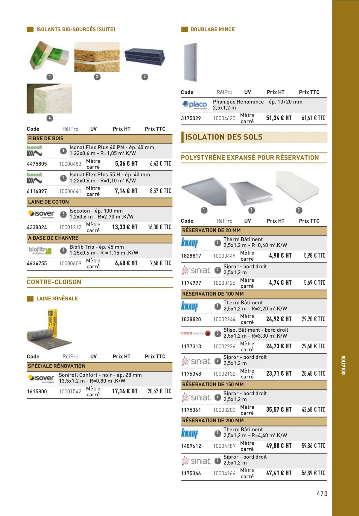 Catalogue Matériaux et Outillage, page 00473