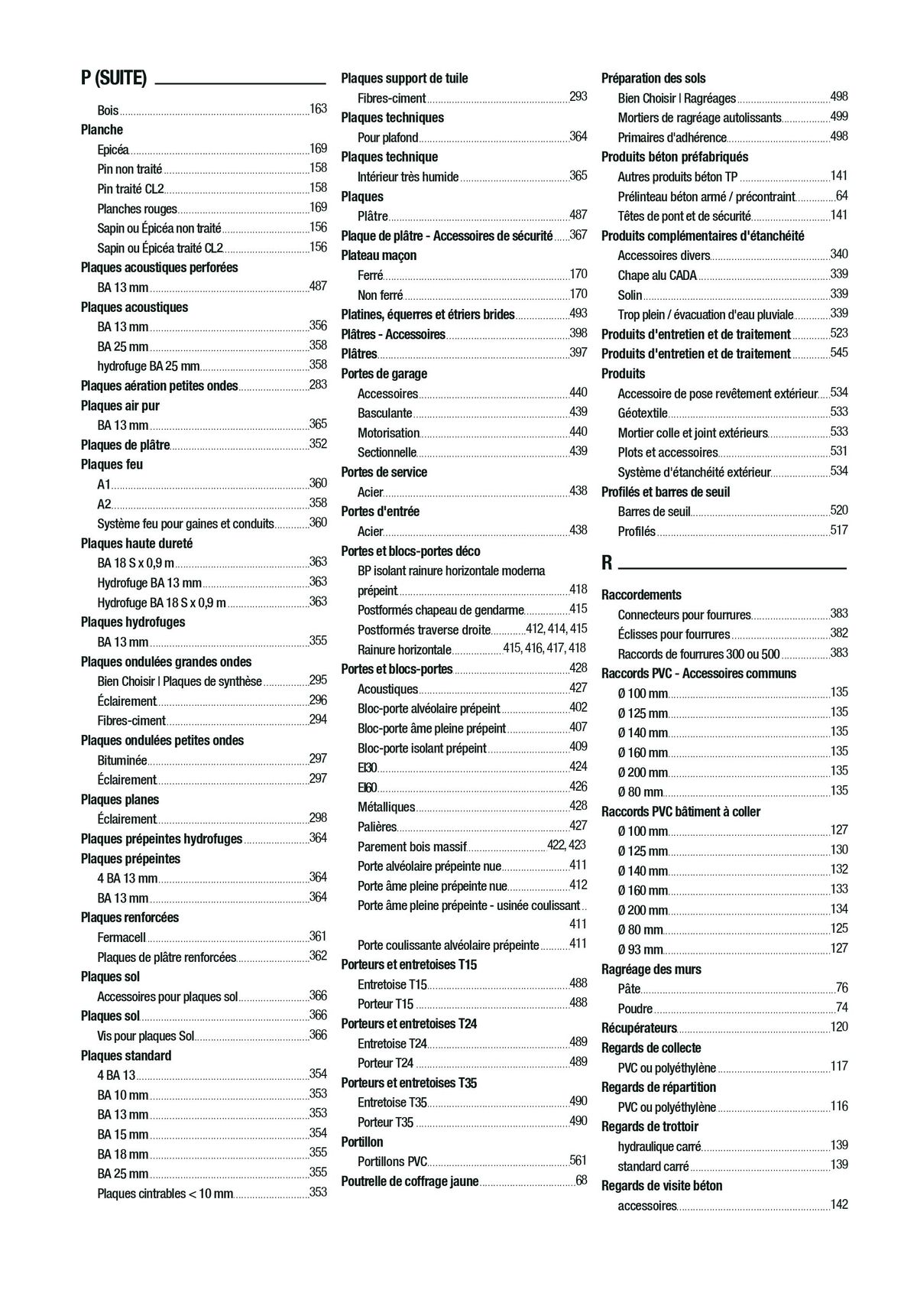 Catalogue Matériaux et Outillage, page 00578