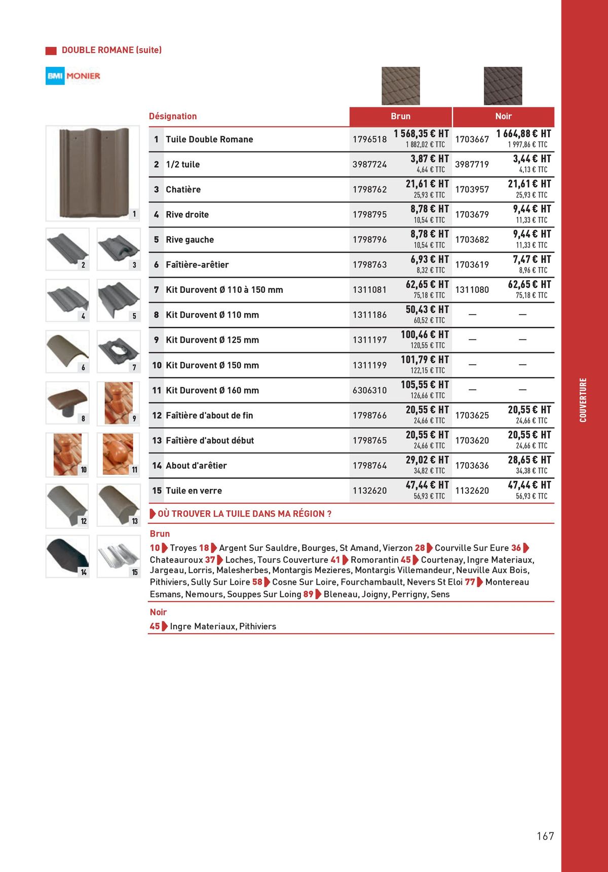 Catalogue Matériaux et Outillage, page 00167
