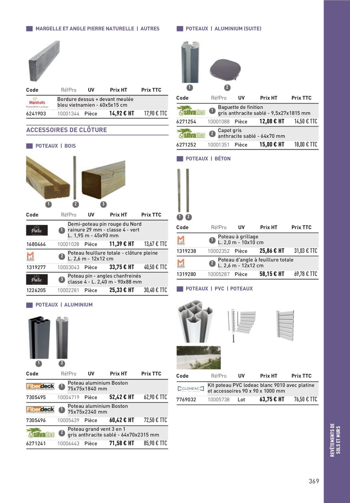 Catalogue Matériaux et Outillage, page 00369