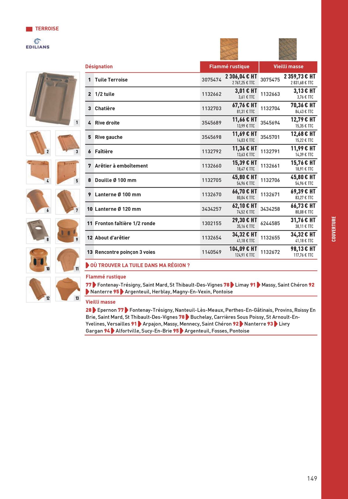 Catalogue Matériaux et Outillage, page 00149