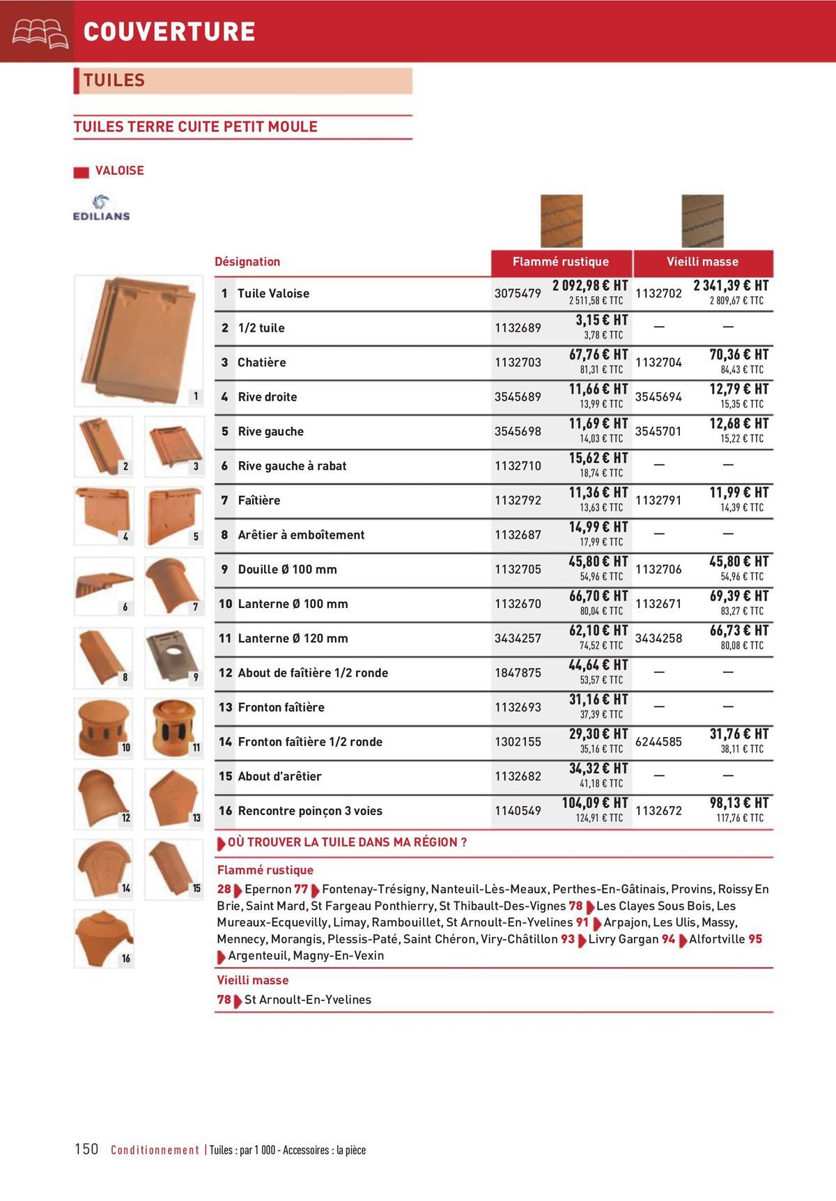 Catalogue Matériaux et Outillage, page 00150