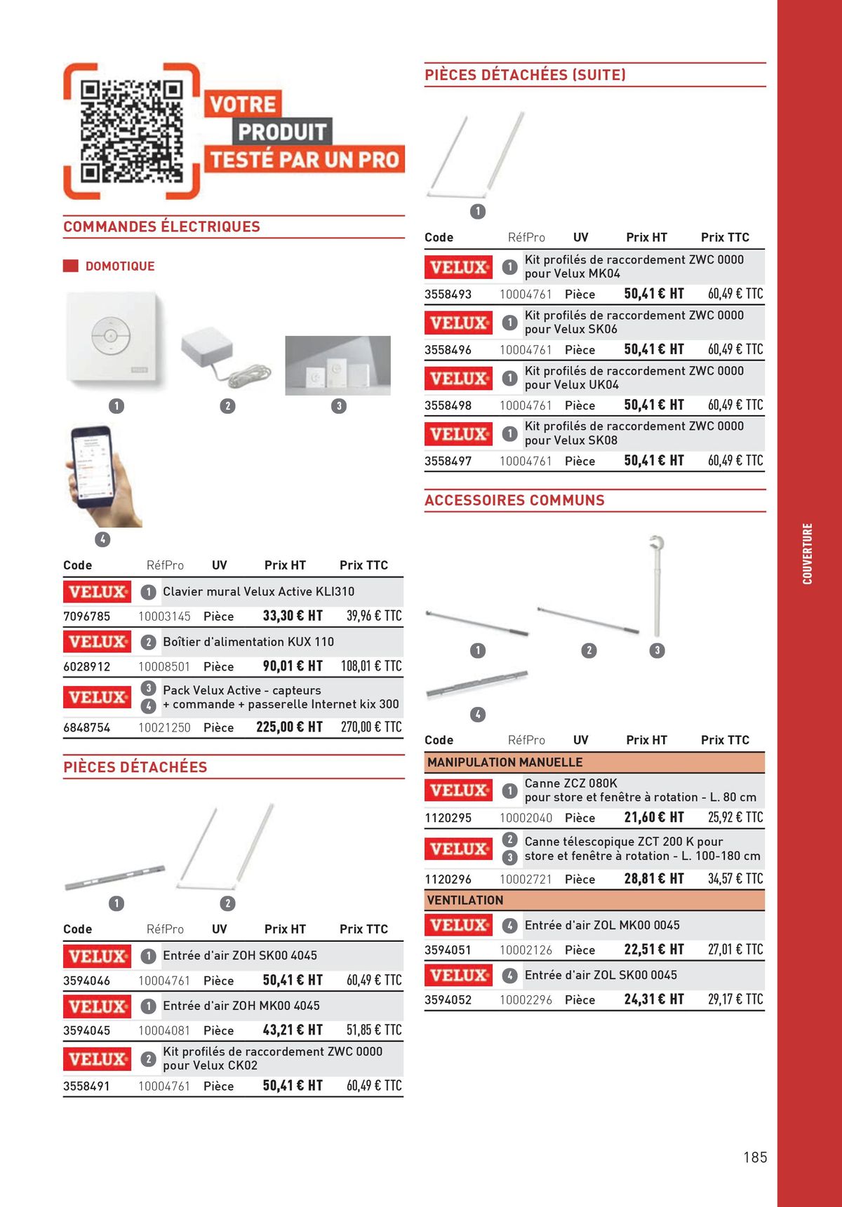 Catalogue Matériaux et Outillage, page 00185