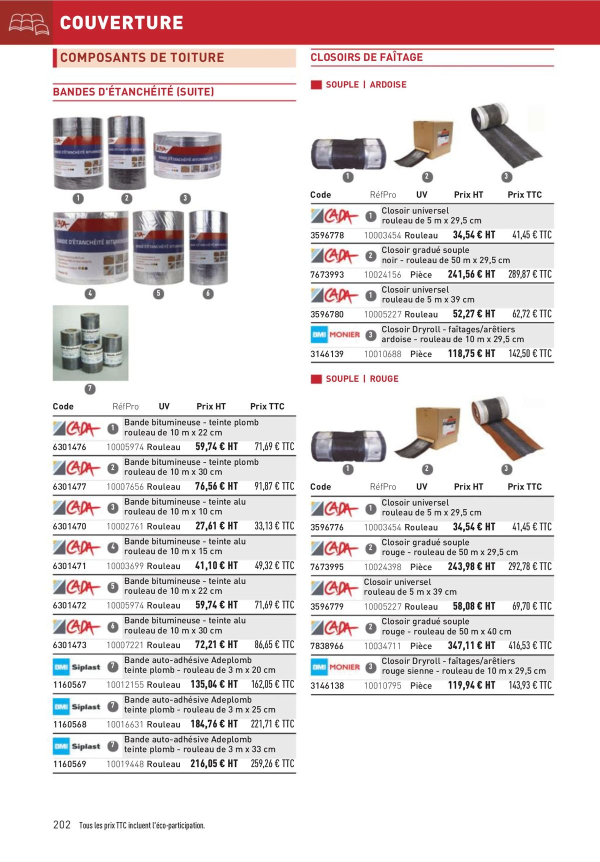 Catalogue Matériaux et Outillage, page 00202