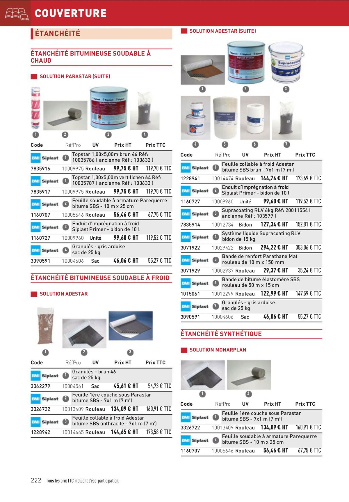 Catalogue Matériaux et Outillage, page 00222