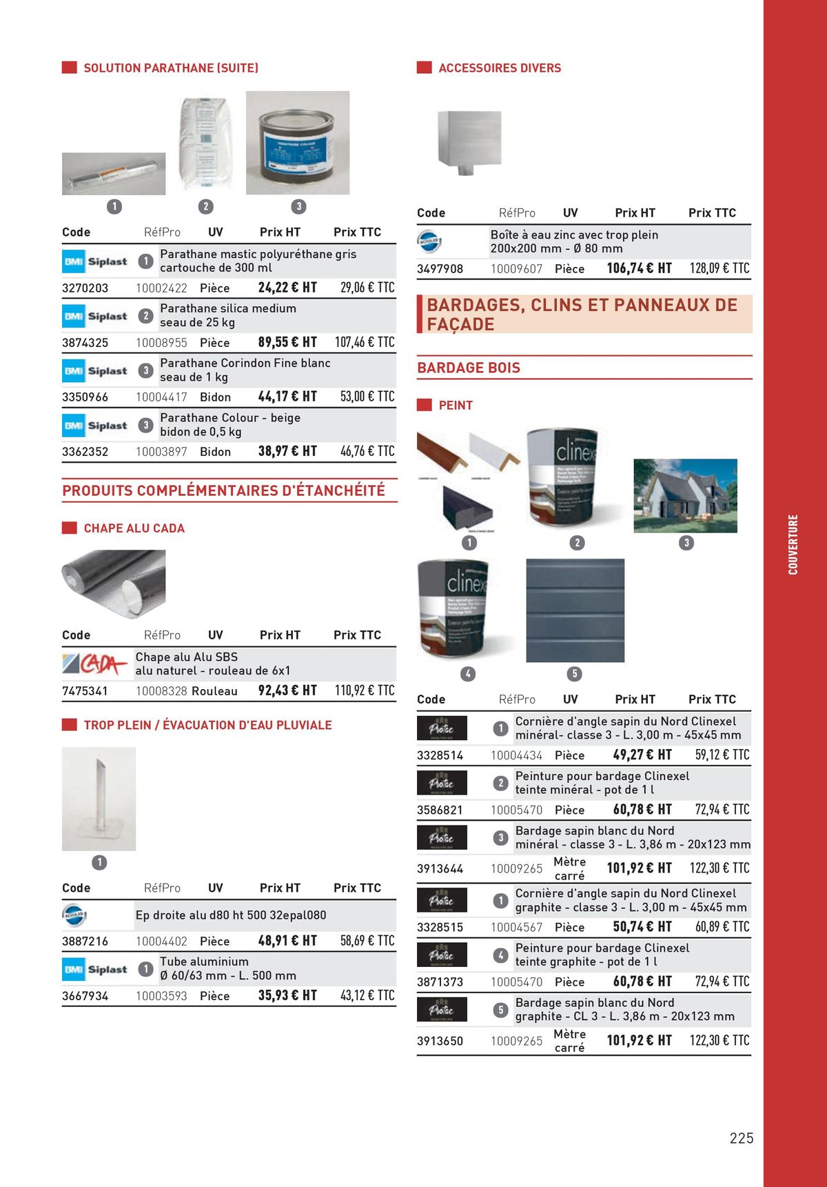 Catalogue Matériaux et Outillage, page 00225