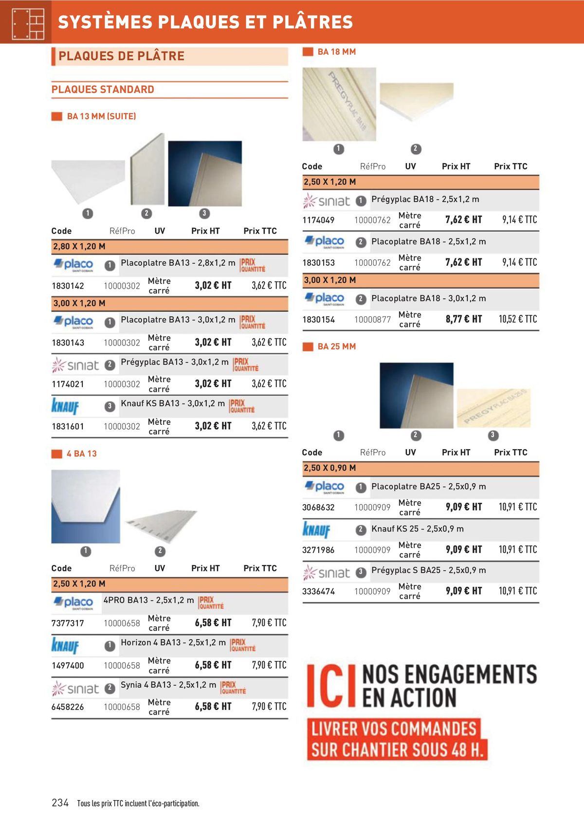 Catalogue Matériaux et Outillage, page 00234