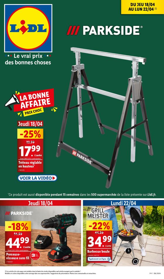 C'est l'heure de faire de bonnes affaires chez Lidl ! 