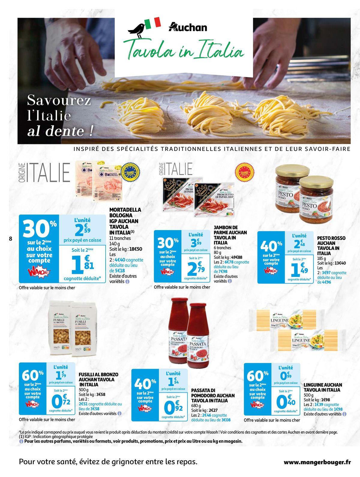 Catalogue Retrouvez toutes nos saveurs d'Italie, page 00008