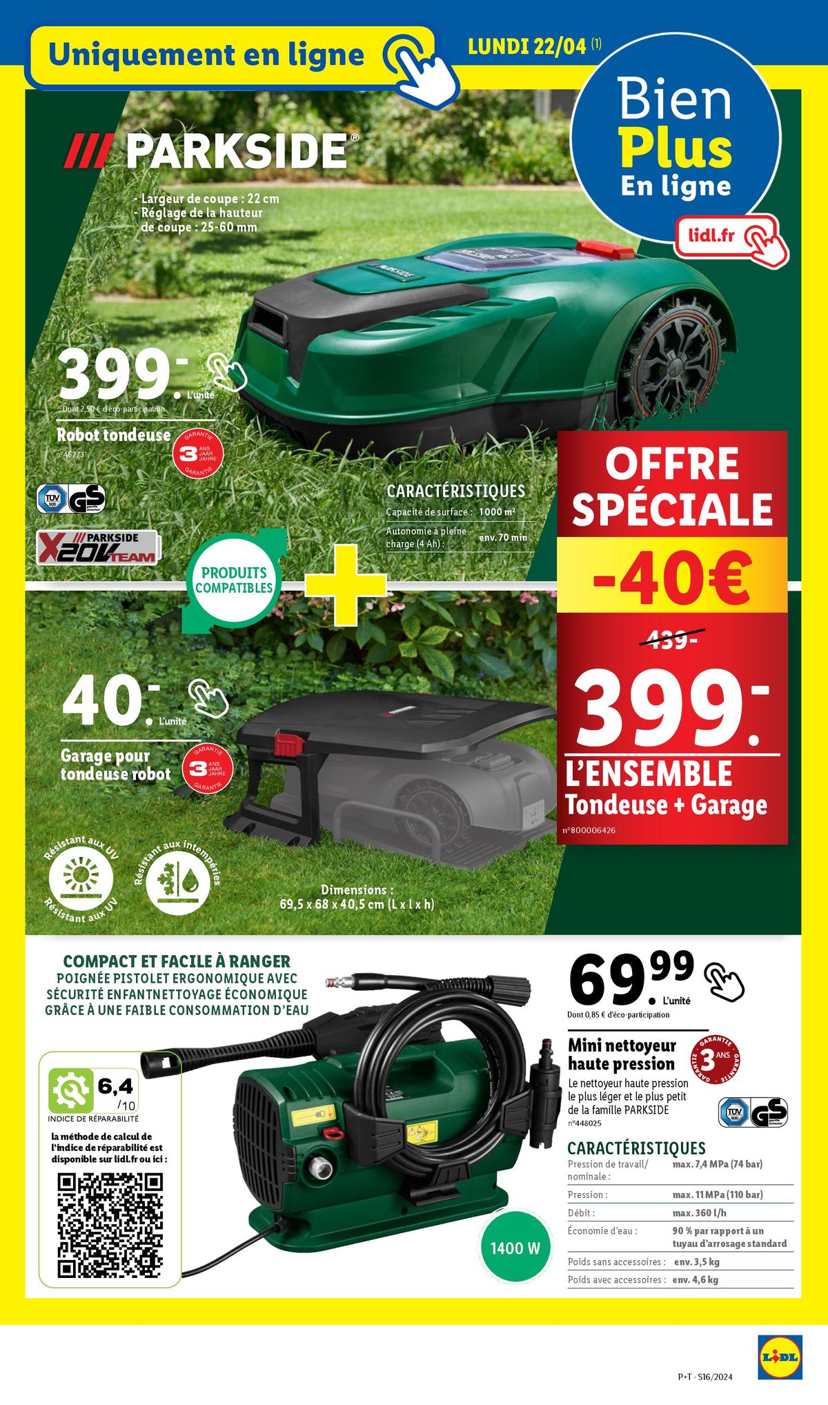 Catalogue C'est l'heure de faire de bonnes affaires chez Lidl ! , page 00019