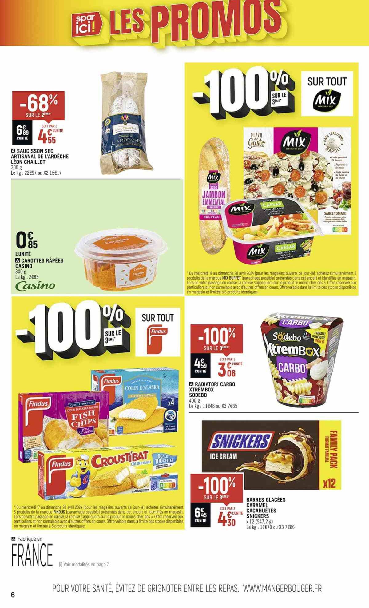 Catalogue SPAR SUPERMARCHÉ, page 00006