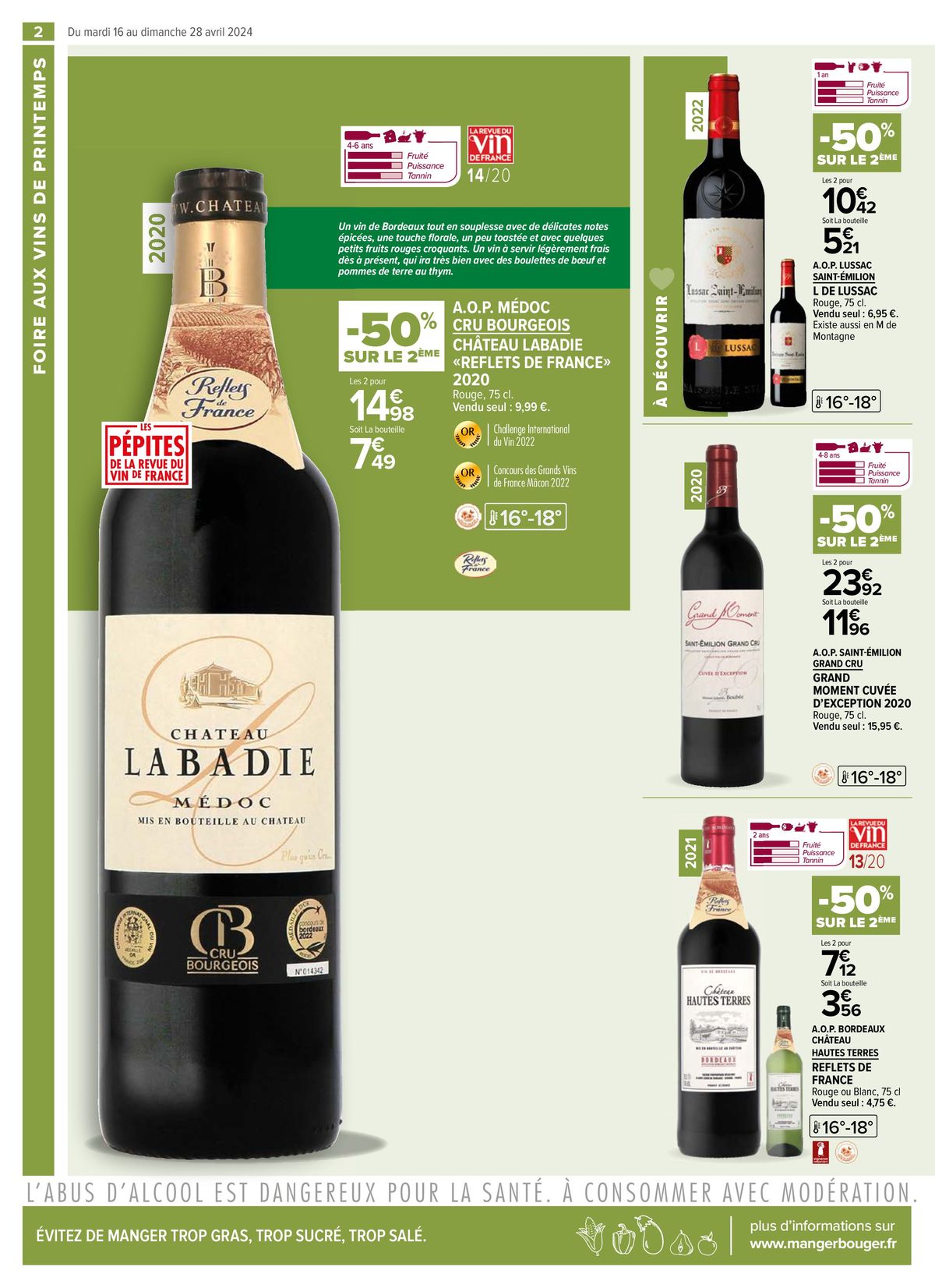 Catalogue Foire aux vins de printemps 2024, page 00004