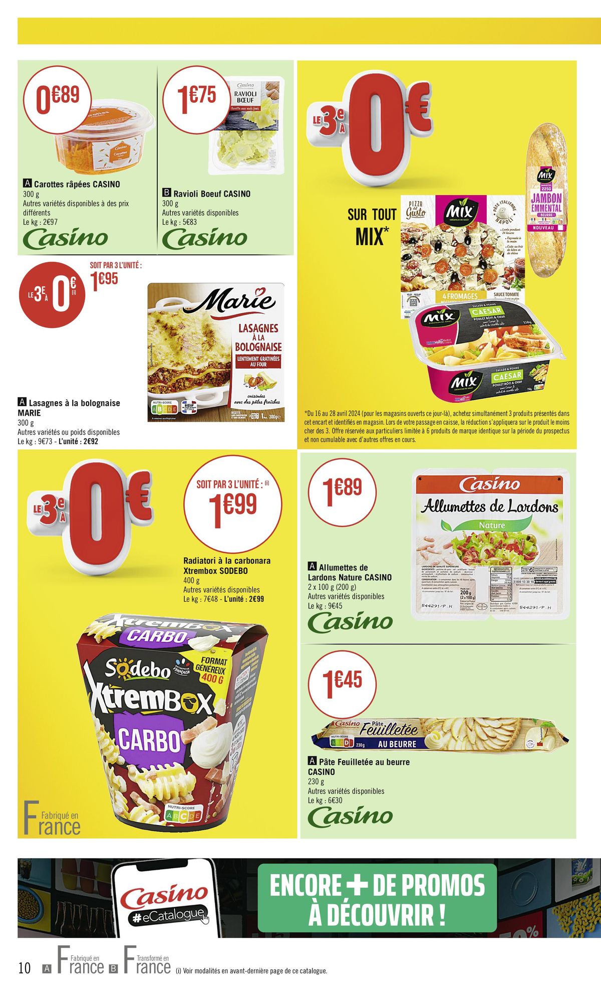 Catalogue Casino Supermarché, page 00010