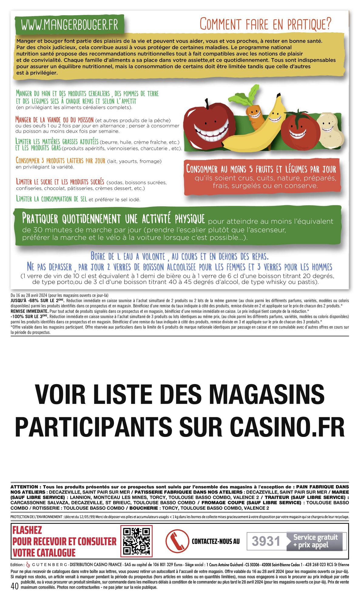 Catalogue Casino Supermarché, page 00040