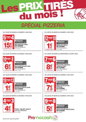Catalogue Promocash à Lille | Spécial pizzeria | 12/04/2024 - 04/05/2024