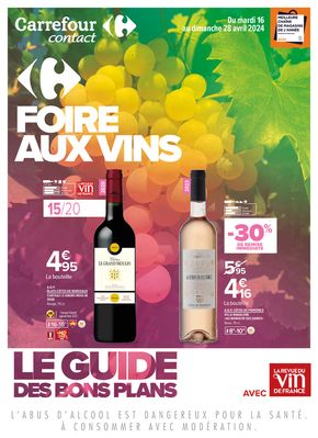 Catalogue Carrefour Contact à Ivry-sur-Seine | Foire aux vins de printemps 2024 | 16/04/2024 - 28/04/2024
