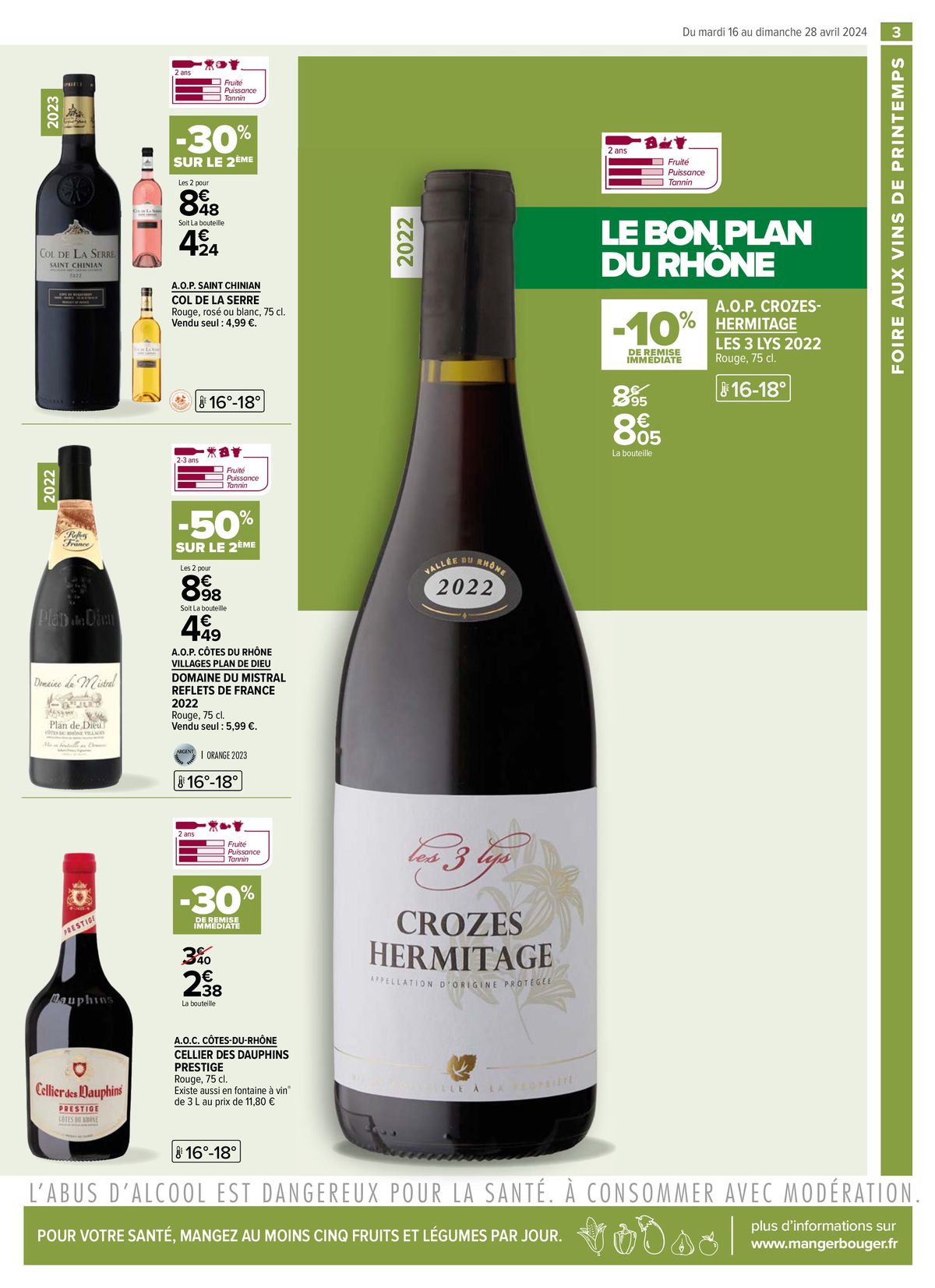 Catalogue Foire aux vins de printemps 2024, page 00005