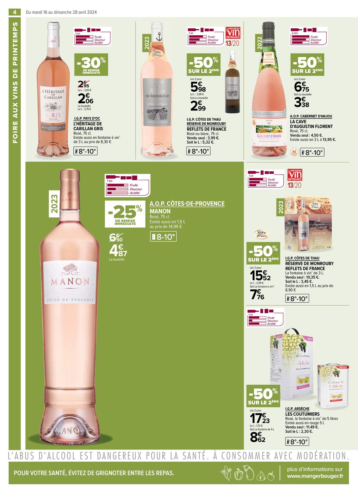 Catalogue Foire aux vins de printemps 2024, page 00006