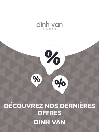 Catalogue Dinh Van à Montpellier | Offres Dinh Van | 12/04/2024 - 12/04/2025