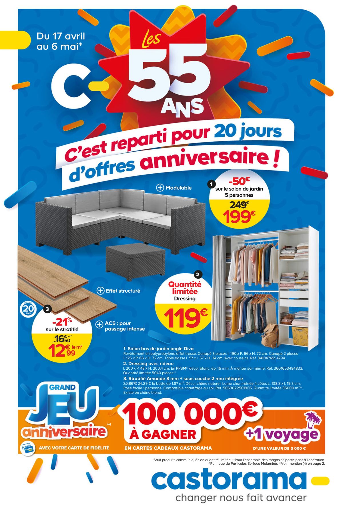 Catalogue C’est reparti pour 20 jours d’offres anniversaire !, page 00001