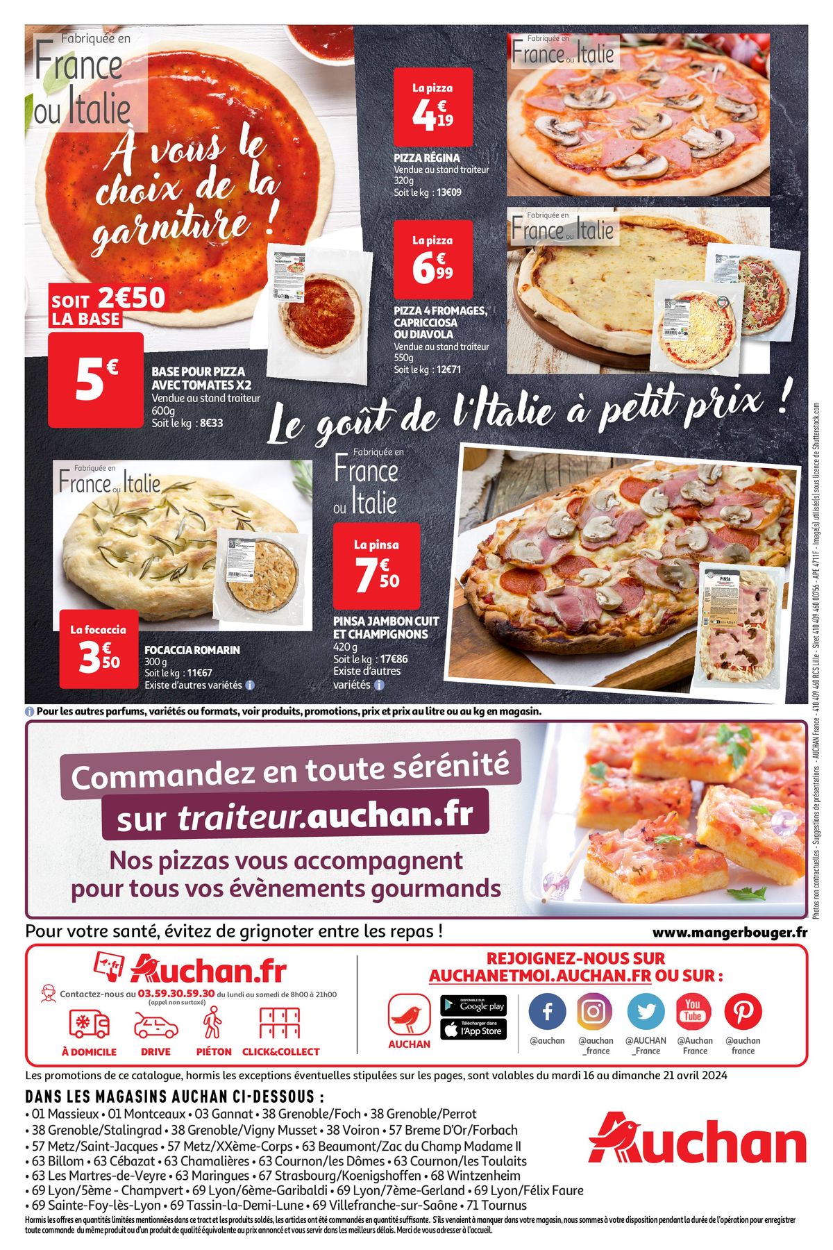 Catalogue À chaque plat sa mozza !, page 00004