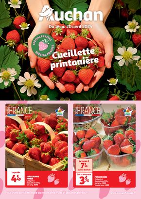 Catalogue Auchan Supermarché à Créteil |  Cueillette printanière | 16/04/2024 - 20/04/2024