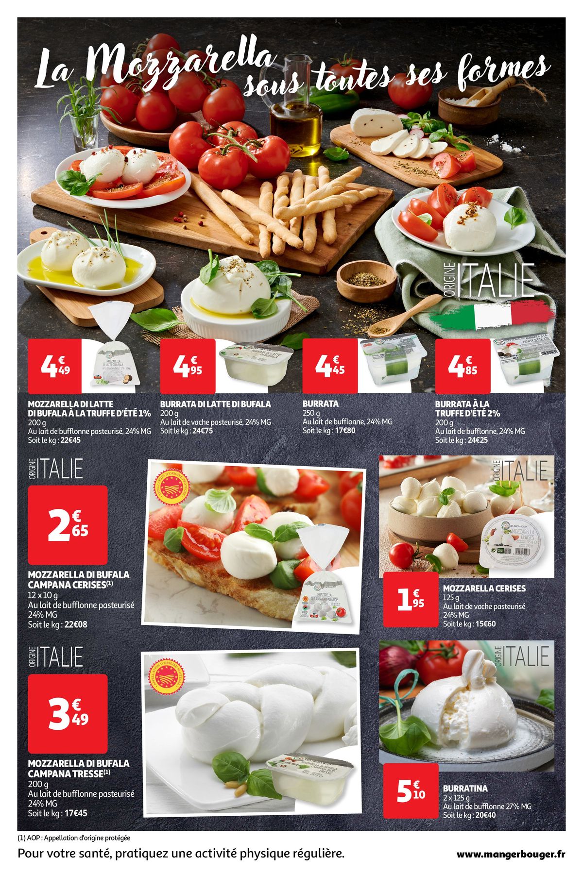 Catalogue À chaque plat sa mozza !, page 00002