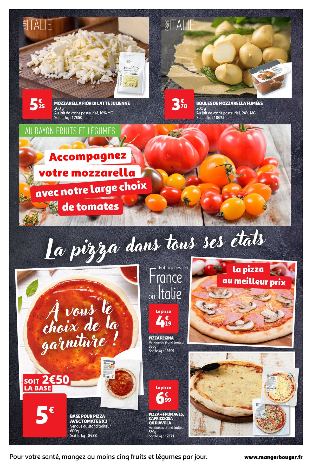Catalogue À chaque plat sa mozza !, page 00003