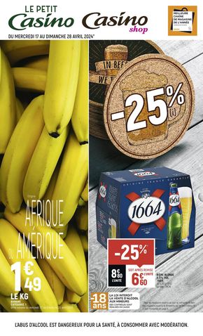 Promos de Supermarchés à Bagnères-de-Luchon | Saveurs du sud sur Petit Casino | 17/04/2024 - 28/04/2024