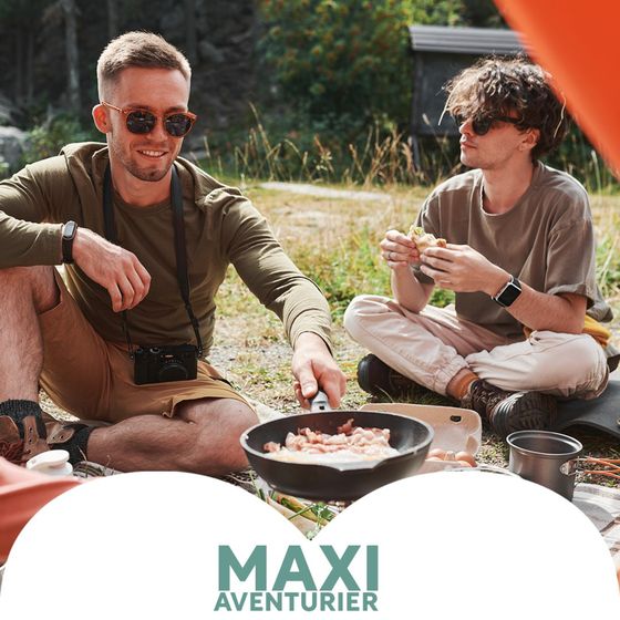 Catalogue Maxi Bazar à Brignoles | Aventure et confort vont de pair avec notre collection camping ! Tentes, chaises pliantes, marmites... | 12/04/2024 - 18/04/2024