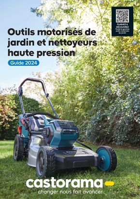 Catalogue Castorama à Vandœuvre-lès-Nancy | Outils motorisés de jardin et nettoyeurs haute pression | 07/05/2024 - 31/12/2024