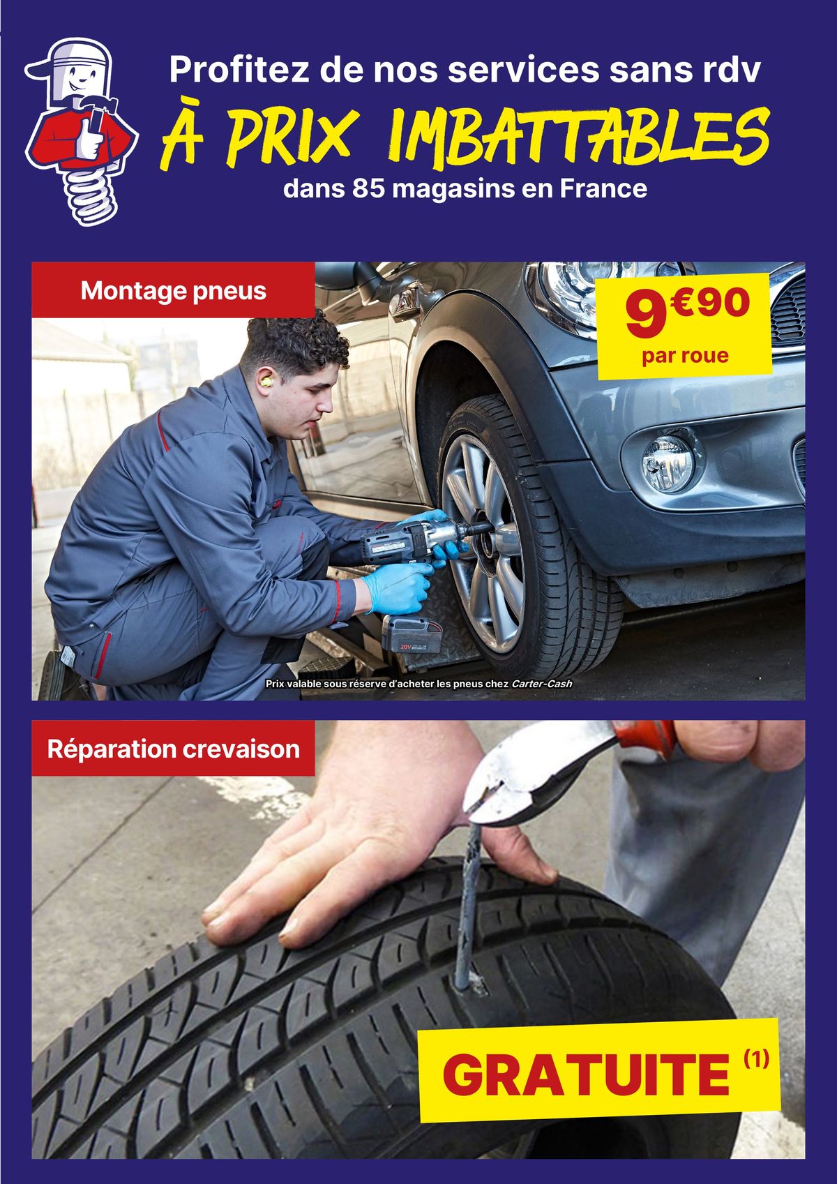 Catalogue BAISSE DE PRIX sur de nombreux pneus, pièces auto et accessoires, page 00005