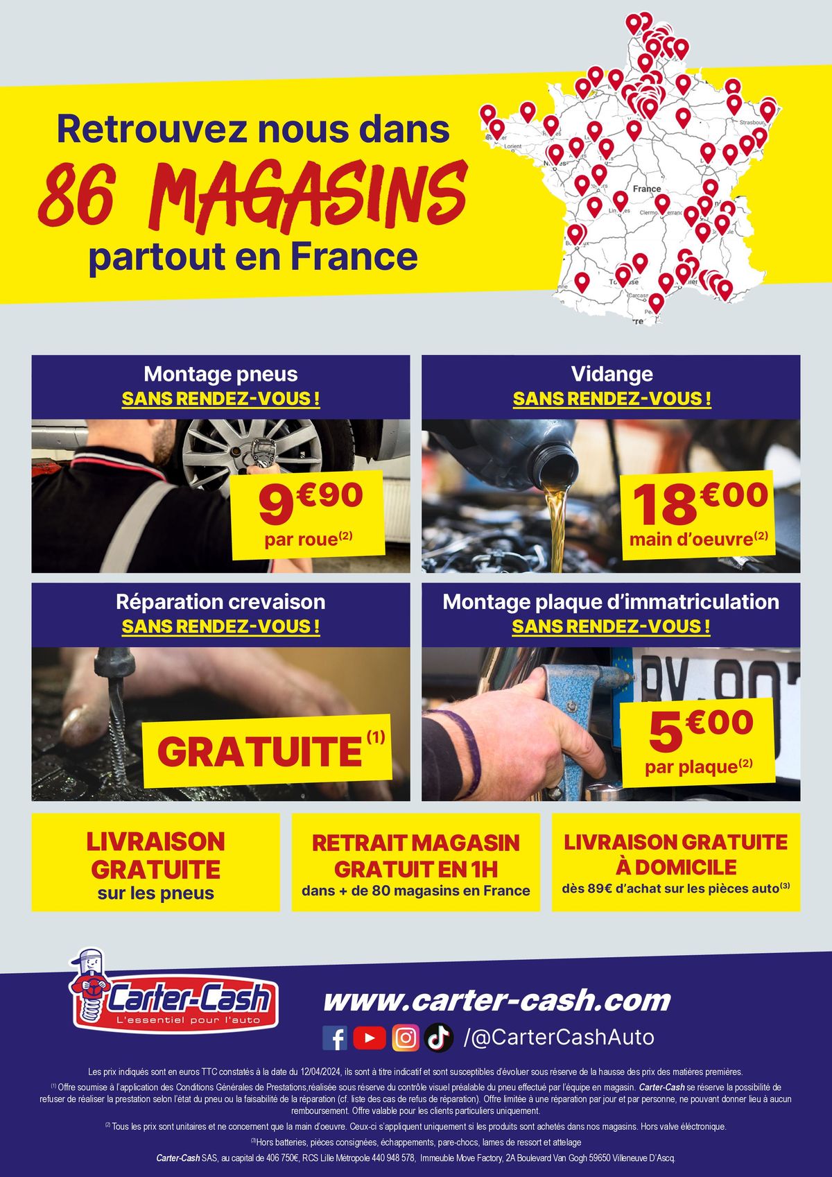 Catalogue BAISSE DE PRIX sur de nombreux pneus, pièces auto et accessoires, page 00018