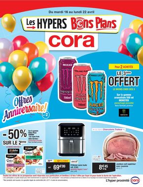 Catalogue Cora à Arcueil | Offres anniversaire ! n°2 | 16/04/2024 - 22/04/2024