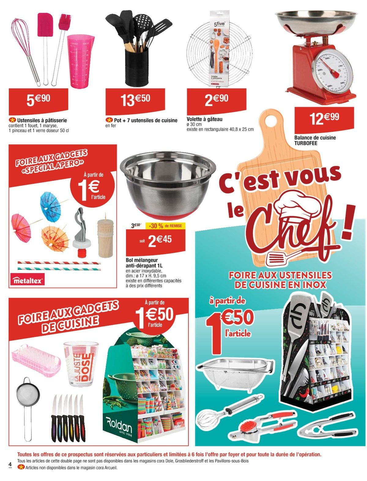 Catalogue C'est vous le chef !, page 00004