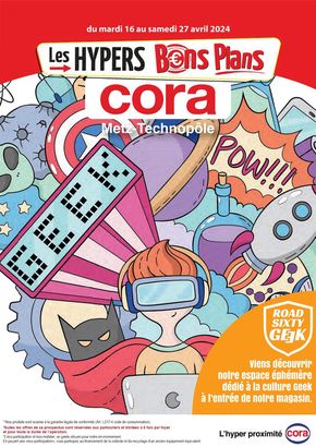 Catalogue Cora | Bons Plans Cora | 16/04/2024 - 27/04/2024