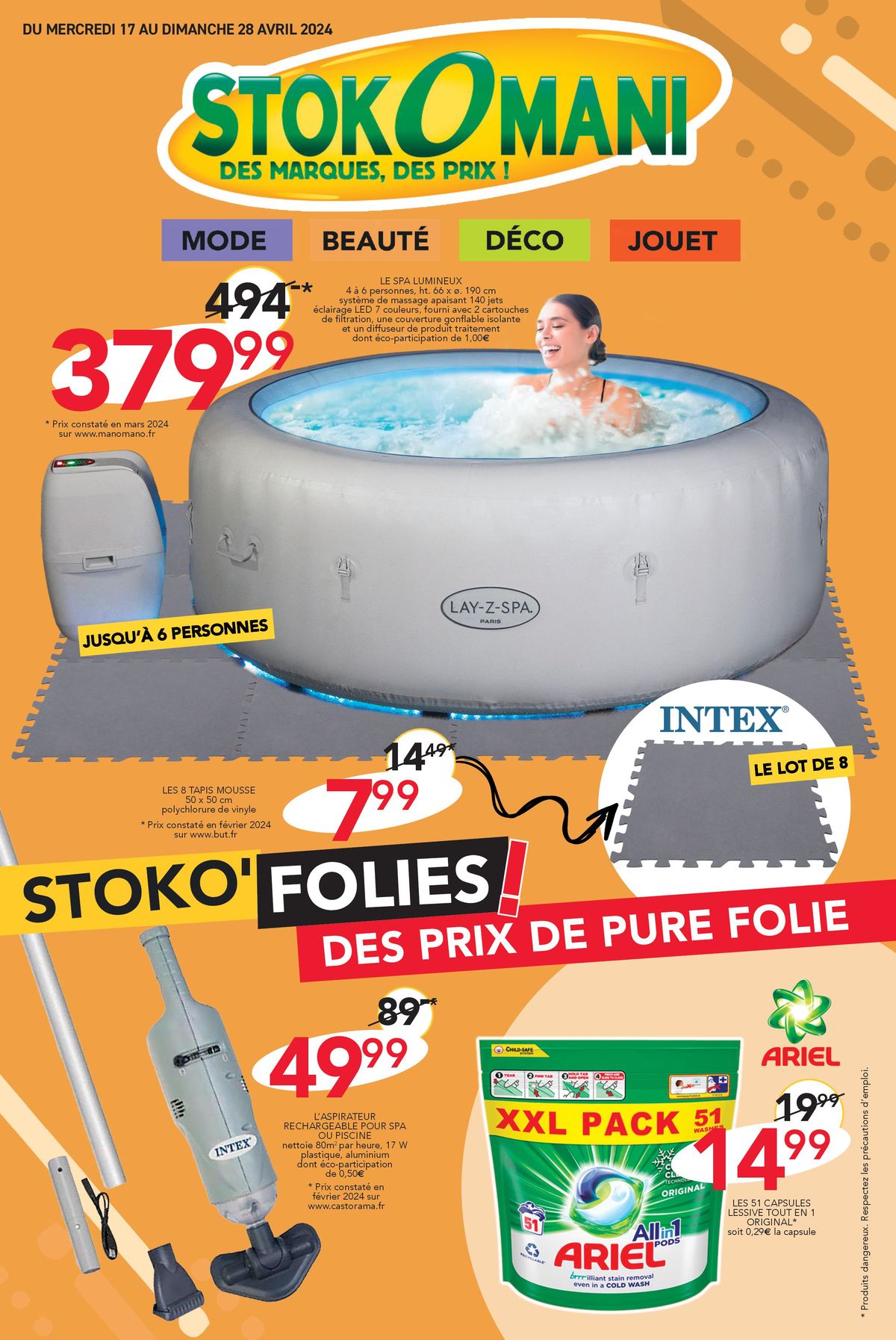 Catalogue STOKO' FOLIES ! DES PRIX DE PURE FOLIE, page 00001