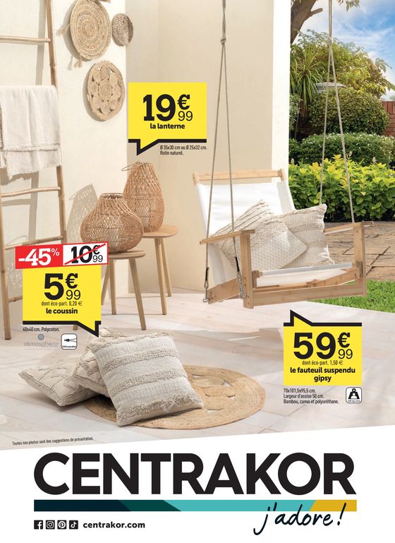 Catalogue Centrakor à Besançon | DÉCO DU PRINTEMPS | 15/04/2024 - 28/04/2024