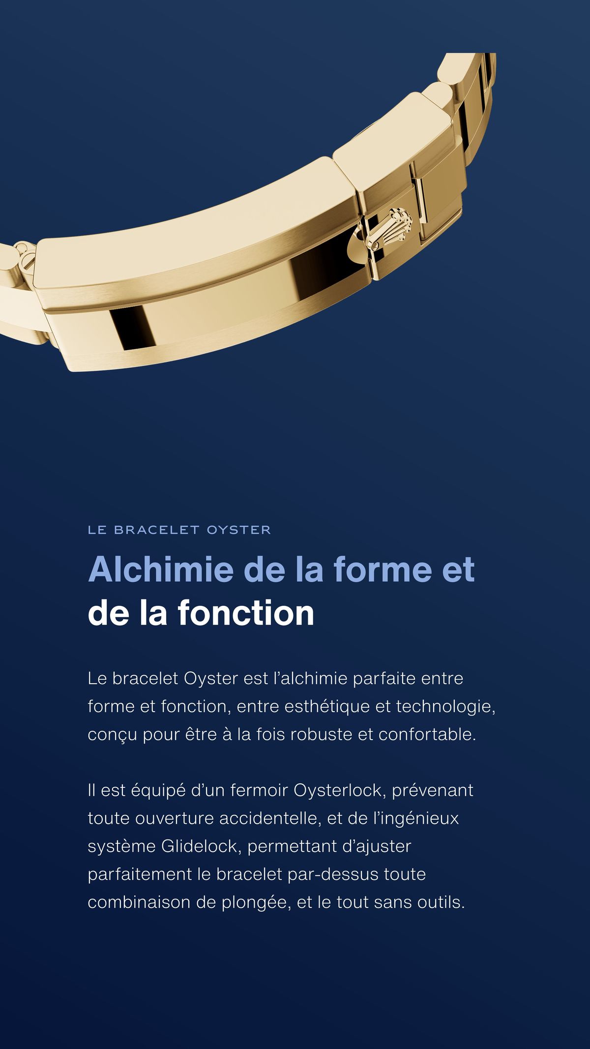 Catalogue Oyster, 44 mm, or jaune, page 00009