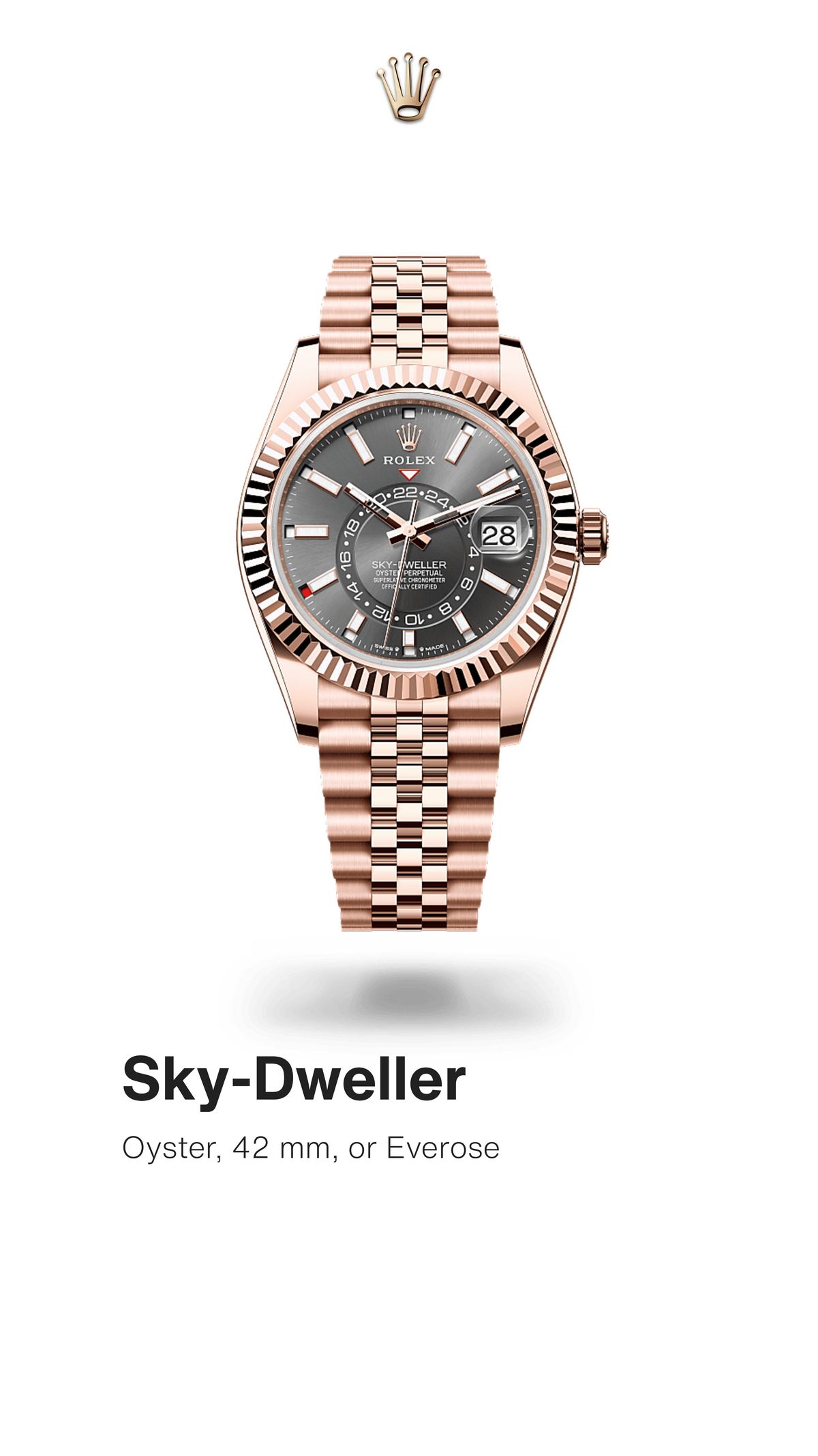 Catalogue Oyster, 42 mm, or Everose, page 00001
