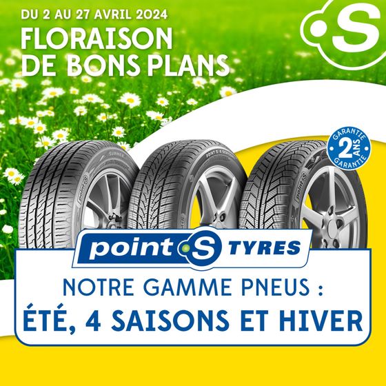 Catalogue Point S à Saint-Germain-en-Laye | Jusqu'au 27 avril, profitez de 15€ de reprise pour l'achat d'une batterie Point S ! | 15/04/2024 - 27/04/2024