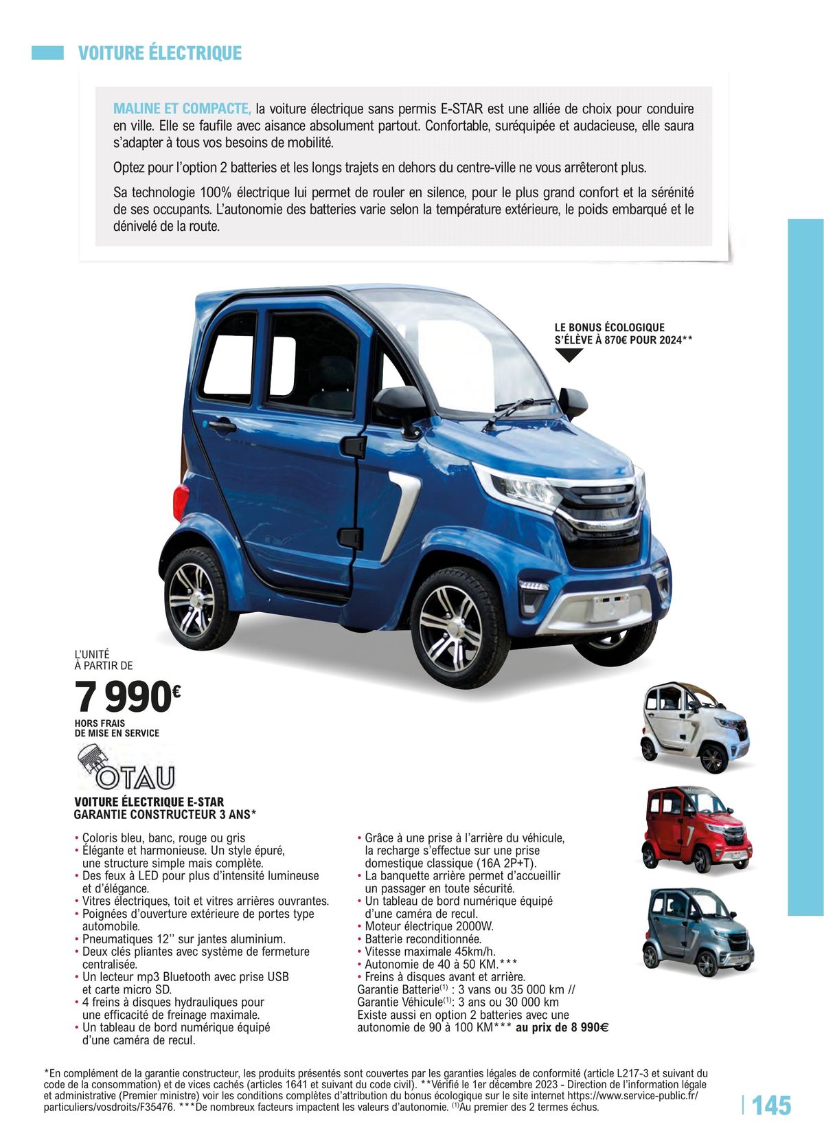 Catalogue Le guide auto & 2 roues , page 00145
