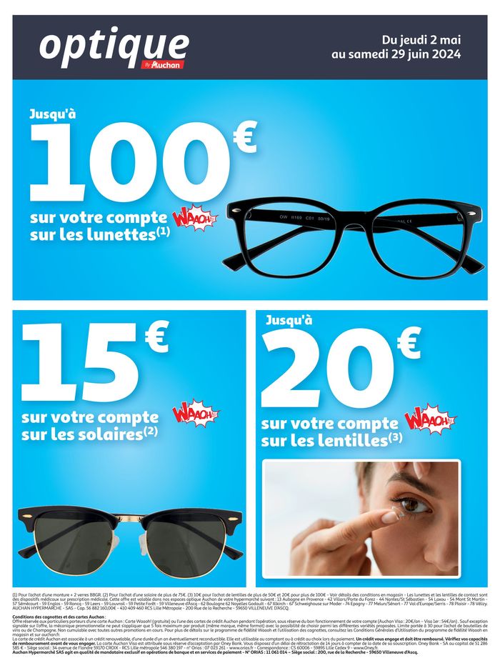 Catalogue Auchan Hypermarché | Du bonheur en brochette | 30/04/2024 - 06/05/2024