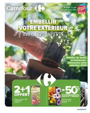 Catalogue Carrefour à Montigny-lès-Cormeilles | EMBELLIR VOTRE EXTERIEUR | 23/04/2024 - 13/05/2024