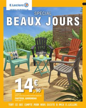 Catalogue E.Leclerc à Bordeaux | Spécial beaux jours | 23/04/2024 - 11/05/2024