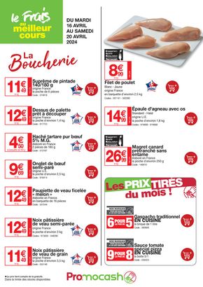 Catalogue Promocash à Montauban | Le frais au meilleur cours | 16/04/2024 - 20/04/2024