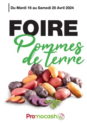 Catalogue Promocash à Dreux | Pommes de terre | 16/04/2024 - 20/04/2024