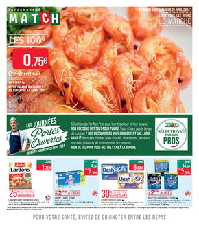 Catalogue Supermarché Match à Nancy | Sélectionné par nos pros | 16/04/2024 - 21/04/2024