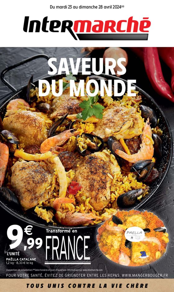 Catalogue Intermarché à Saint-Jeoire | Saveurs du monde | 23/04/2024 - 28/04/2024